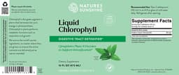 Chlorophyll, Liquid Label